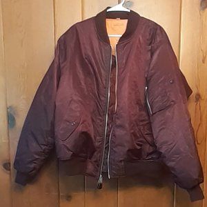 Rothco MA-1 Bomber Jacket Size 3XL brick red